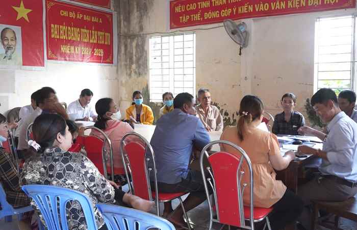Vĩnh Châu: Chi trả đợt 2 tiền đền bù hỗ trợ hộ bị ảnh hưởng bởi Dự án đường dây 110kV 
