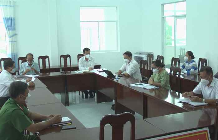  Vĩnh Châu kiểm tra công tác phòng, chống dịch COVID-19