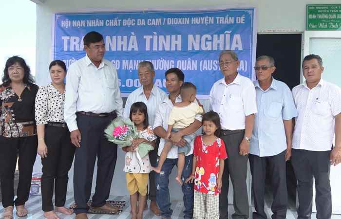 Trần Đề: Họp mặt 62 năm Ngày Nạn nhân chất độc da cam  
