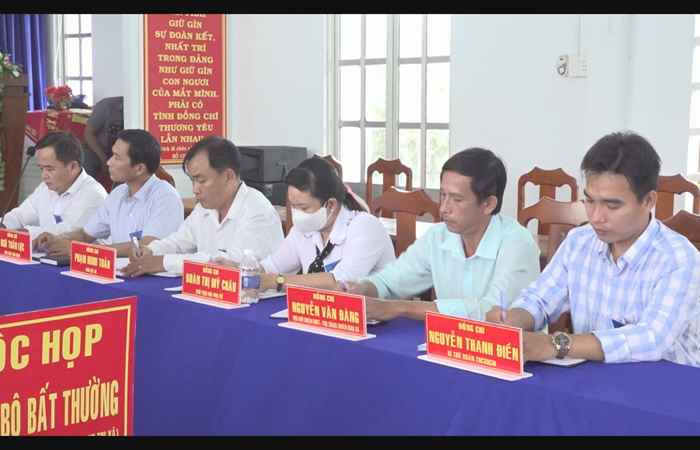 Xã Mỹ Quới Diễn tập phòng, chống lụt, bão và Tìm kiếm cứu nạn năm 2022