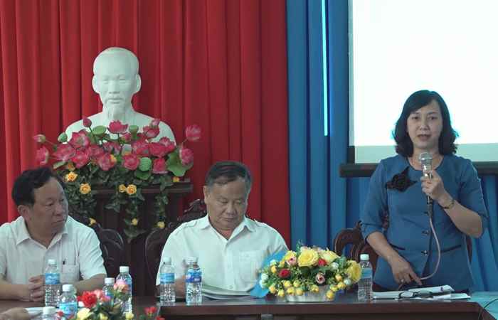 Trung ương Hội Nông dân Việt Nam kiểm tra tình hình thực hiện Điều lệ Hội Nông dân Việt Nam tại huyện Trần Đề