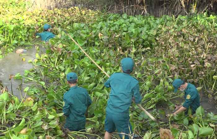 UBND huyện Long Phú kiểm tra xây dựng Nông thôn mới tại xã Hậu Thạnh