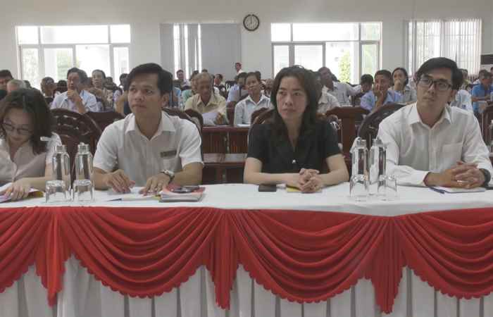 Huyện Châu Thành tập huấn nghiệp vụ và bồi dưỡng kiến thức pháp luật