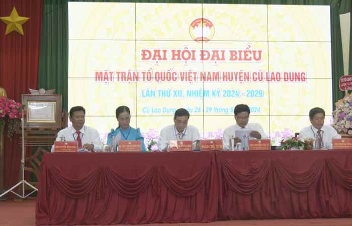 Ông Nguyễn Văn Út được bầu làm Chủ tịch Uỷ ban MTTQ Việt Nam huyện Cù Lao Dung, nhiệm kỳ 2024 - 2029