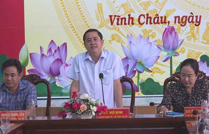 Vĩnh Châu: Họp Ban Chỉ đạo phòng, chống dịch bệnh COVID-19