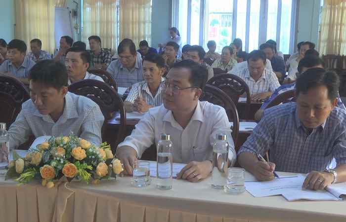 Huyện Mỹ Tú tập huấn, bồi dưỡng nghiệp vụ trong công tác lập biên bản, quy trình xử phạt vi phạm hành chính  