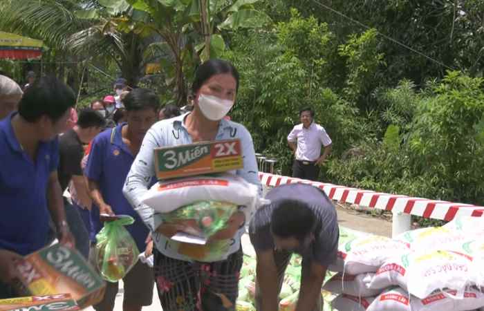 Châu Thành đưa vào sử dụng cầu Thái Ninh, ấp Hòa Quới, xã An Ninh