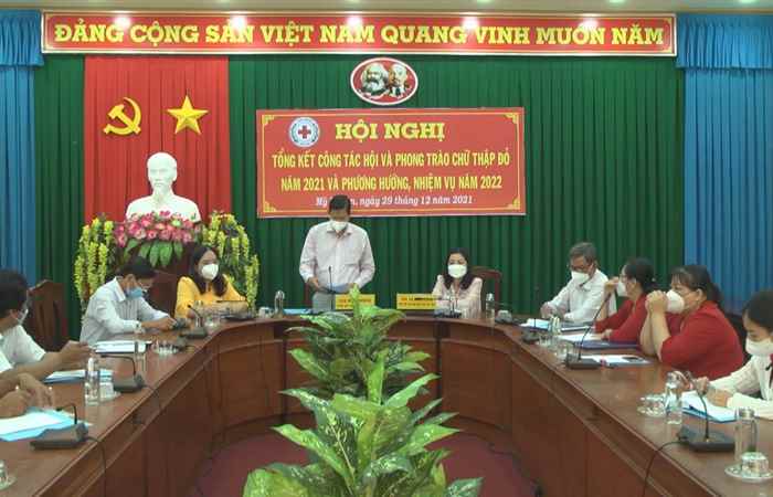 Năm 2021, Hội Chữ Thập đỏ Mỹ Xuyên hỗ trợ cho 5.060 lượt hộ nghèo 