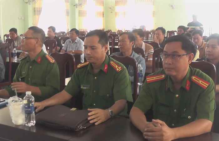 Tập huấn công tác phòng cháy, chữa cháy
