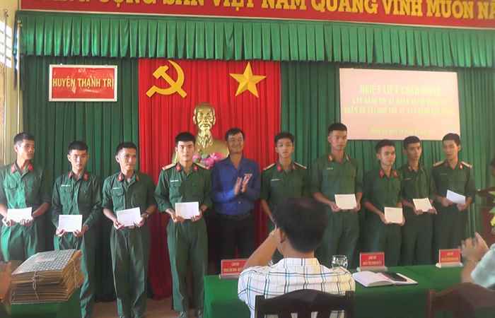 Thạnh Trị: Đón 67 quân nhân xuất ngũ về địa phương