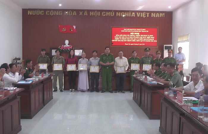 Thạnh Trị: Tổng kết công tác phòng, chống tội phạm năm 2023