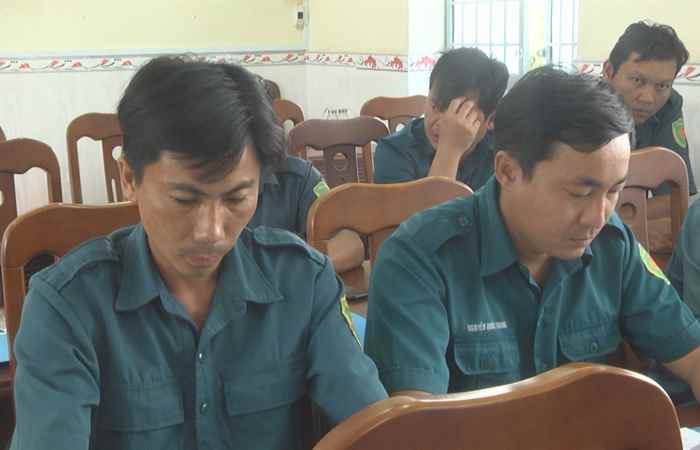 Mỹ Xuyên: Ban CHQS rút kinh nghiệm nhiệm vụ huấn luyện, xây dựng đơn vị chính quy, quản lý kỷ luật