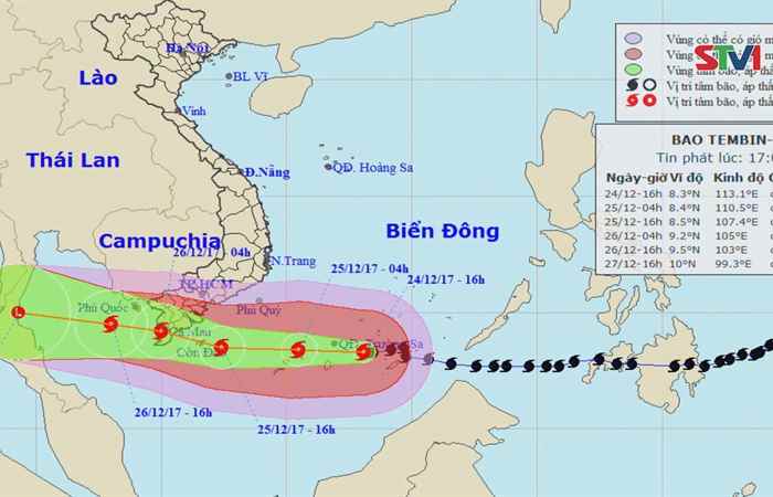 Tỉnh Sóc Trăng với các địa phương ứng phó với bão số 16