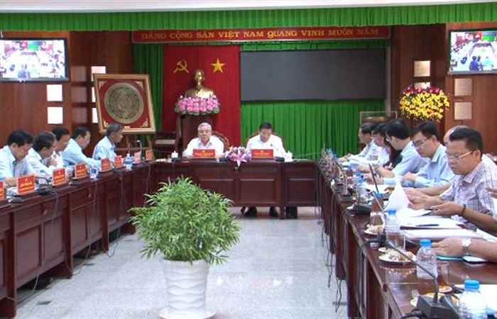 Tỉnh ủy Sóc Trăng tiếp và làm việc với đoàn công tác của Ban Nội chính Trung ương