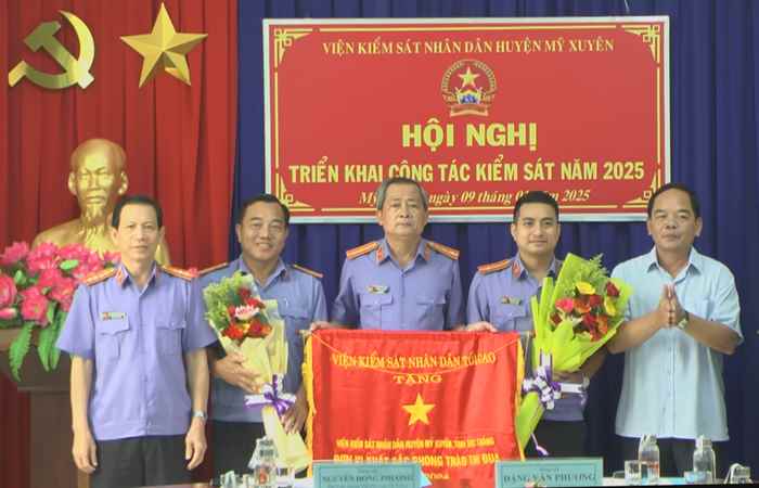 Viện Kiểm sát nhân dân huyện Mỹ Xuyên tổng kết công tác Kiểm sát năm 2024