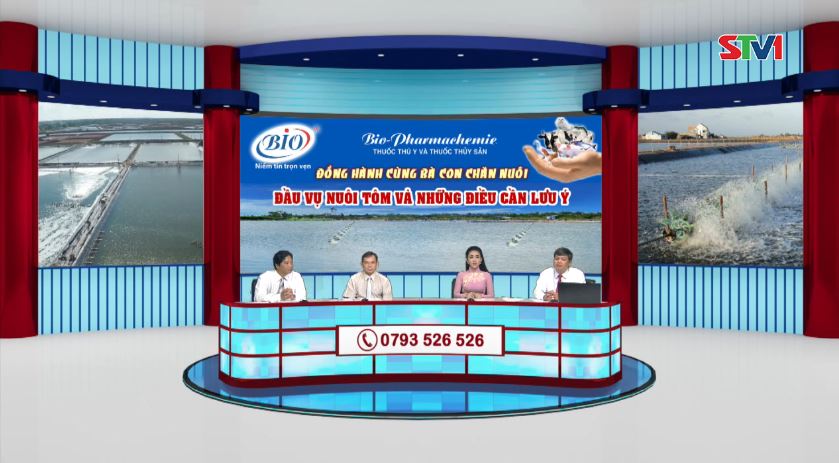 Chương trình tọa đàm Đồng hành cùng bà con chăn nuôi - Đầu vụ nuôi tôm và những điều cần lưu ý 17-03-2017