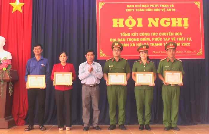 Thạnh Trị: Tổng kết công tác chuyển hóa địa bàn trọng điểm
