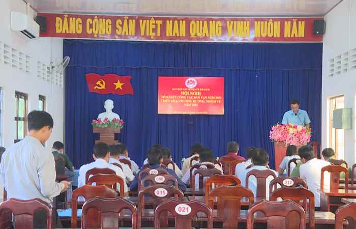 Kế Sách: Tổng kết công tác Dân vận năm 2023