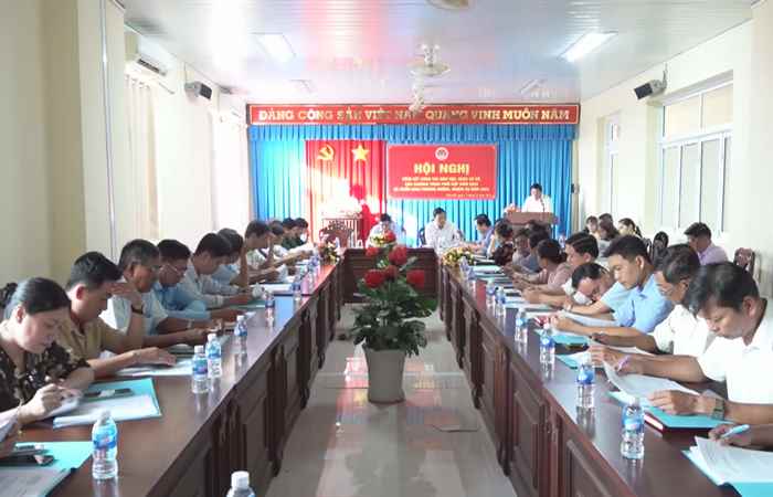 Trần Đề: Ban Dân vận Huyện uỷ tổng kết năm 2023