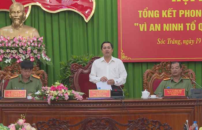 Tổng kết phong trào thi đua “Vì an ninh Tổ quốc” năm 2018 