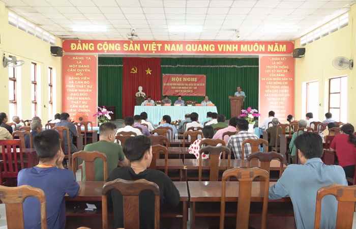 Trần Đề: Đại biểu HĐND tỉnh tiếp xúc cử tri thị trấn Trần Đề, xã Viên Bình, xã Liêu Tú
 