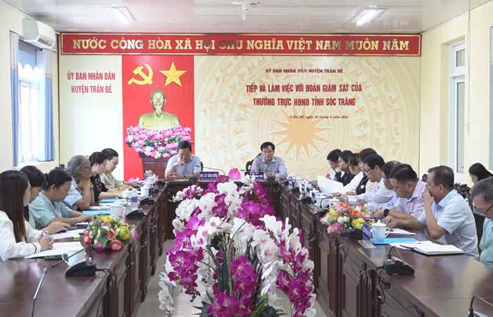 Trần Đề: HĐND tỉnh Sóc Trăng giám sát kết quả giải quyết kiến nghị Cử tri 