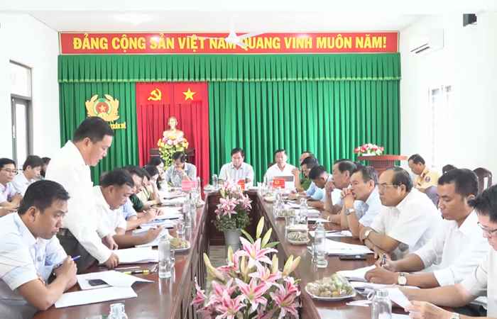 Trần Đề: Sơ kết công tác An toàn giao thông 6 tháng đầu năm 2024