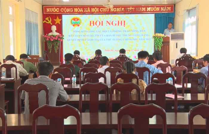 Trần Đề: Hội Nông dân huyện tổng kết năm 2022