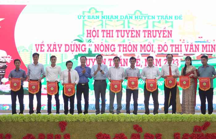 Hội thi tuyên truyền xây dựng “Nông thôn mới - Đô thị văn minh” huyện Trần Đề