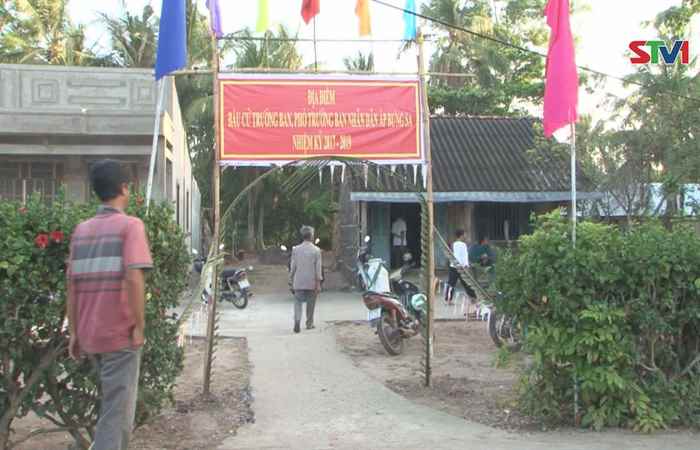 Trần Đề: Rộn ràng không khí bầu cử Trưởng ban, Phó ban nhân dân ấp, nhiệm kỳ 2017 – 2019