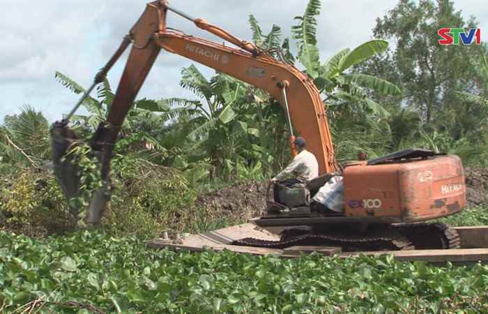 Trần Đề tích cực phòng chống lụt bão.