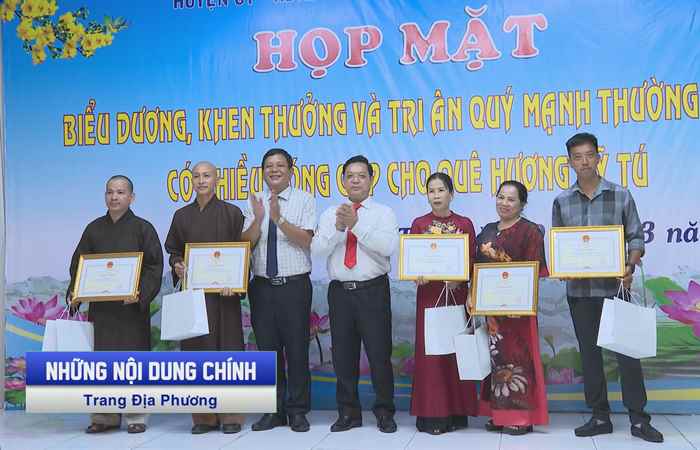 Trang tin địa phương: TP. Sóc Trăng, các huyện Thạnh trị, Mỹ Tú và Cù Lao Dung (31-03-2024)
