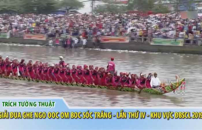 Trích tường thuật giải đua ghe Ngo Ooc Om Boc Sóc Trăng năm 2019 (09-10-2024)