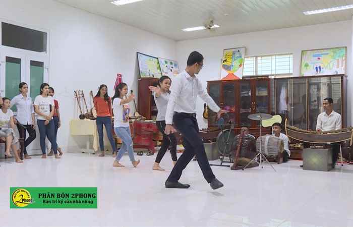 Trường đại học Trà Vinh chuẩn bị dự liên hoan trích đoạn Dù Kê - Rô Băm lần thứ 1 - 2019 (21-10-2019)
