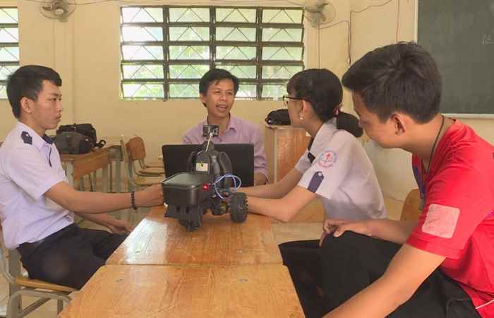 Trường THPT Lương Định Của “thắng lớn” ở cuộc thi “sáng tạo thanh thiếu niên nhi đồng”