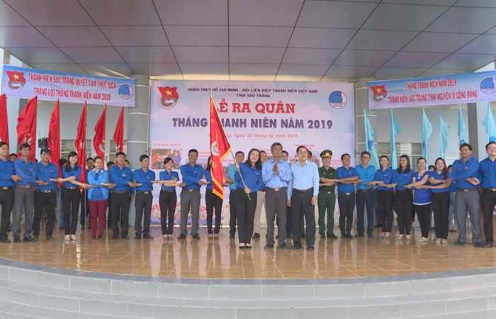 Tuổi trẻ Sóc Trăng ra quân tháng thanh niên năm 2019