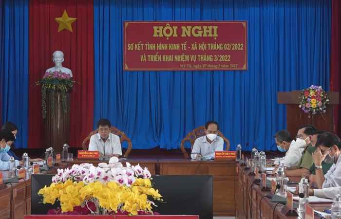 Huyện Mỹ Tú có 5-8 xã đạt chuẩn Nông thôn mới  