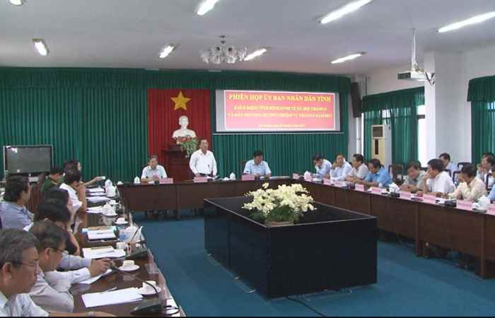 UBND tỉnh Sóc Trăng họp phiên thường kỳ