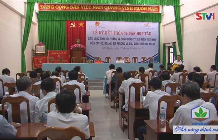 UBND tỉnh Sóc Trăng ký thỏa thuận hợp tác với Tổng công ty Bưu điện Việt Nam