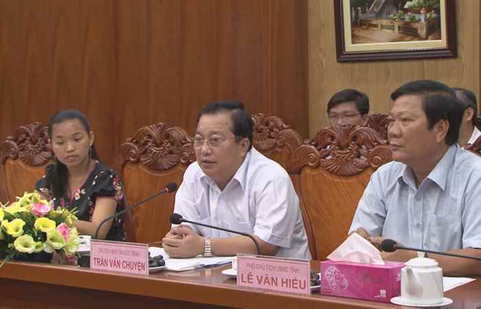 UBND tỉnh Sóc Trăng làm việc với công ty Chăn nuôi C.P