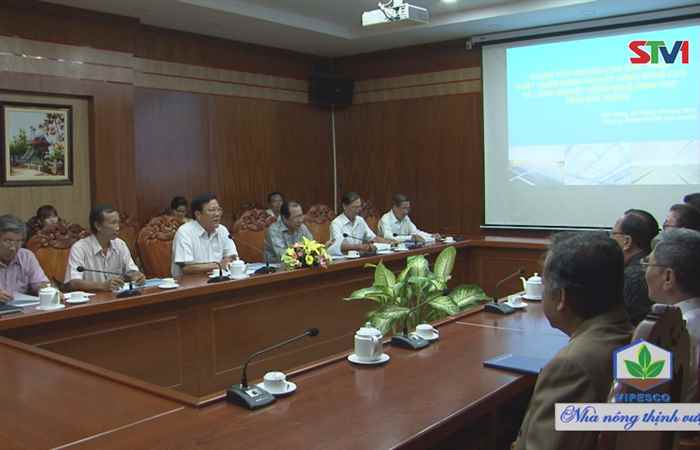 UBND tỉnh Sóc Trăng làm việc với công ty mai Hà Lan Samba  