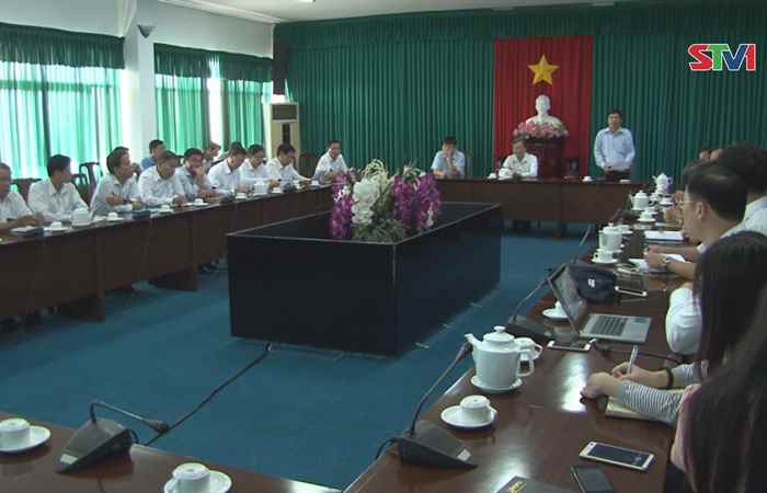 UBND tỉnh Sóc Trăng làm việc với Tập đoàn Youngone Hàn Quốc  