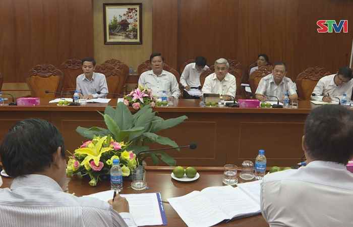 UBND tỉnh Sóc Trăng làm việc với Tổng công ty Điện lực miền Nam