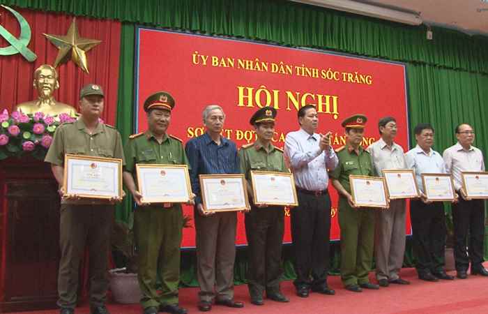 UBND tỉnh Sóc Trăng sơ kết đợt 1 cao điểm tấn công, trấn áp tội phạm, bảo đảm an ninh trật tự  