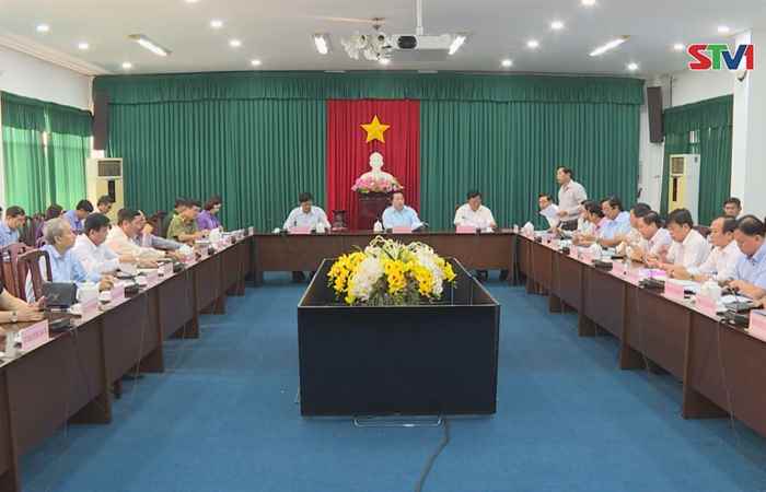 UBND tỉnh Sóc Trăng sơ kết tình hình kinh tế-xã hội quý I/2018