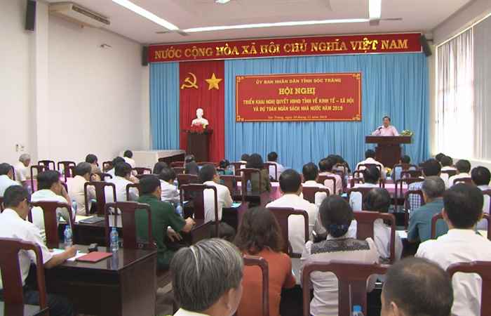 UBND tỉnh Sóc Trăng triển khai Nghị quyết HĐND tỉnh  