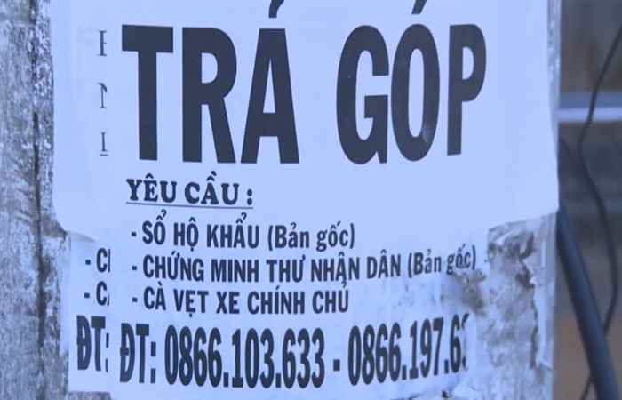 Vấn đề hôm nay Đằng sau những tờ quảng cáo cho vay tín chấp 17-12-2018