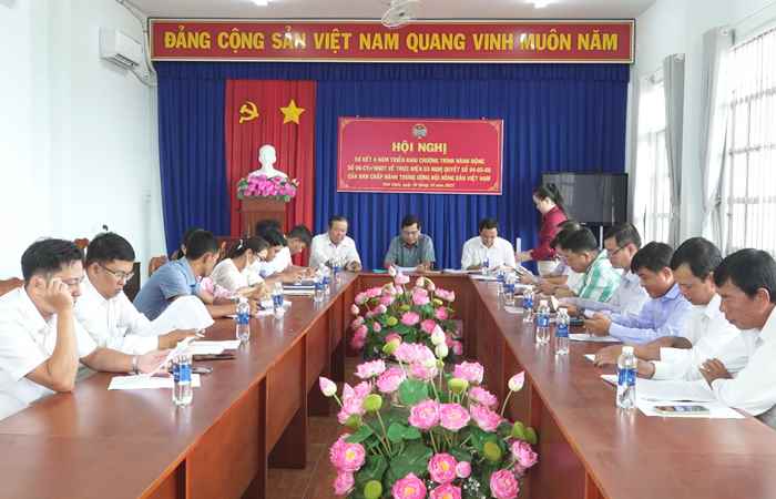 Vĩnh Châu: Hội Nông dân sơ kết Chương trình hành động số 06