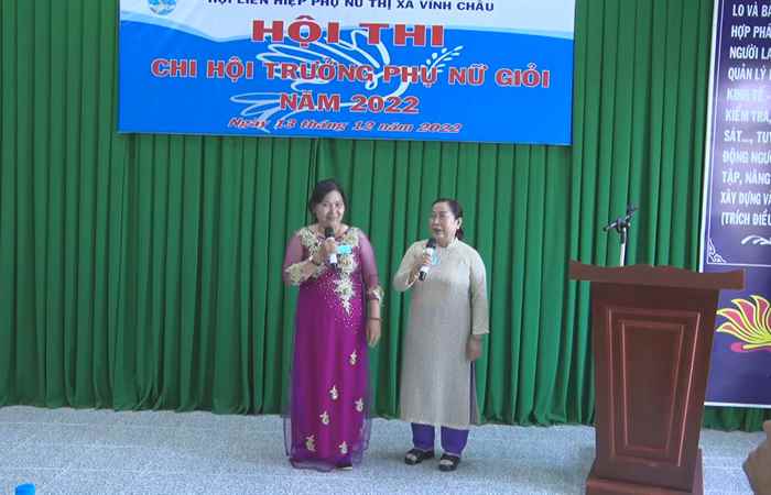 Vĩnh Châu: Hội thi Chi hội trưởng Phụ nữ giỏi  