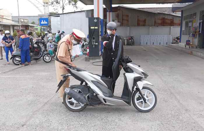 Vĩnh Châu ra quân chấn chỉnh tình trạng học sinh vi phạm an toàn giao thông           